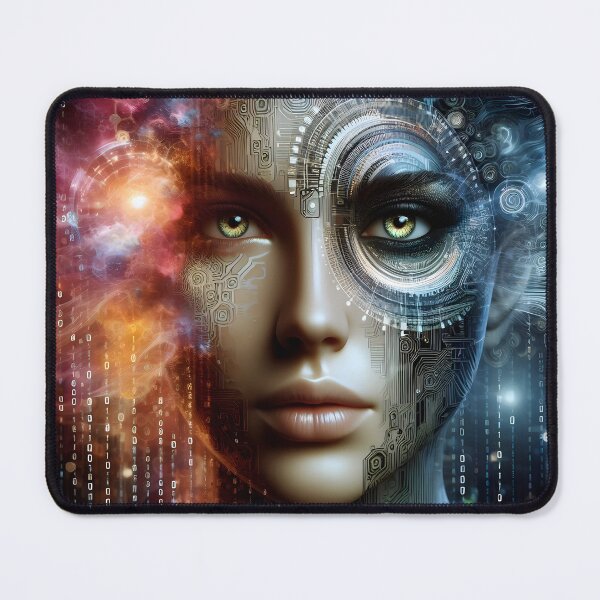 Item preview, Digital Fusion: AI Portrait designed and sold by AI-Only Creations.
