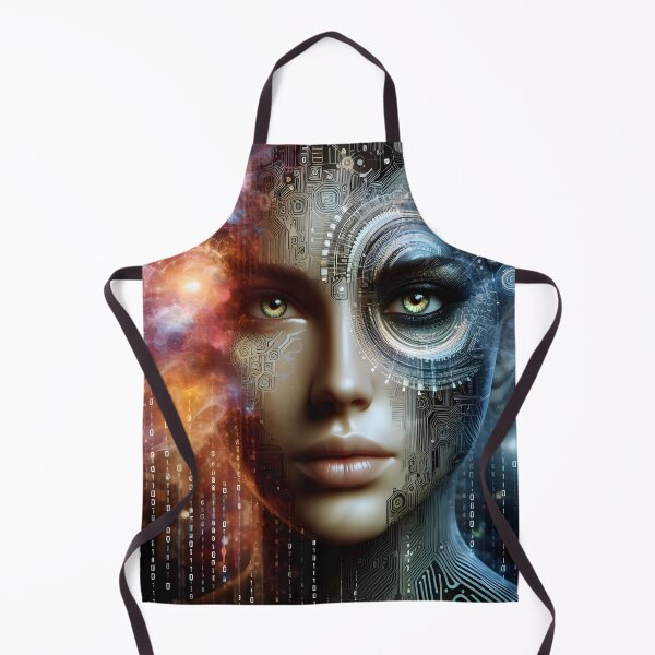 Item preview, Digital Fusion: AI Portrait designed and sold by AI-Only Creations.