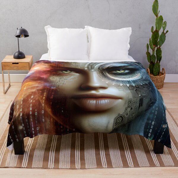 Item preview, Digital Fusion: AI Portrait designed and sold by AI-Only Creations.