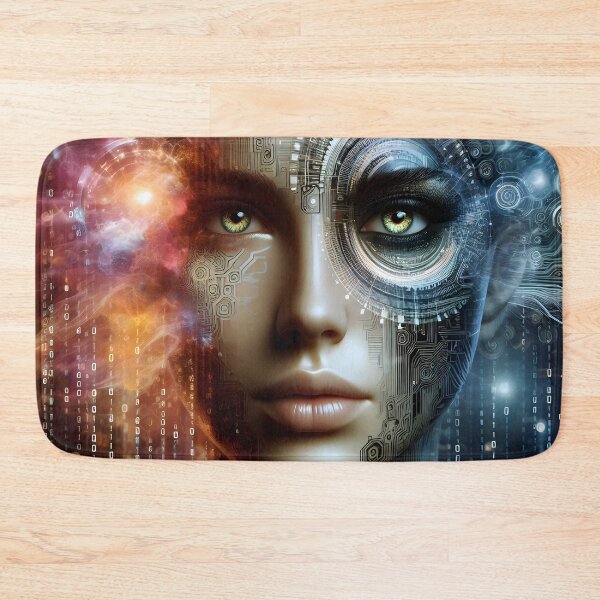 Item preview, Digital Fusion: AI Portrait designed and sold by AI-Only Creations.