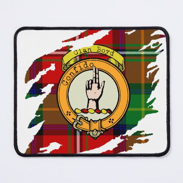 Item preview, Boyd Clan Crest Scottish Surname Tartan designed and sold by BagTown Clans.