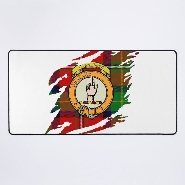 Item preview, Boyd Clan Crest Scottish Surname Tartan designed and sold by BagTown Clans.