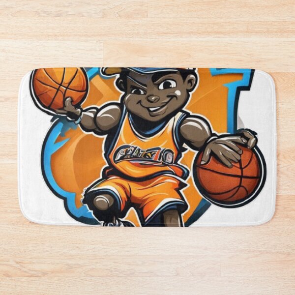 Item preview, Cartoon Character Playing Basketball  designed and sold by HarmonyGuitars.