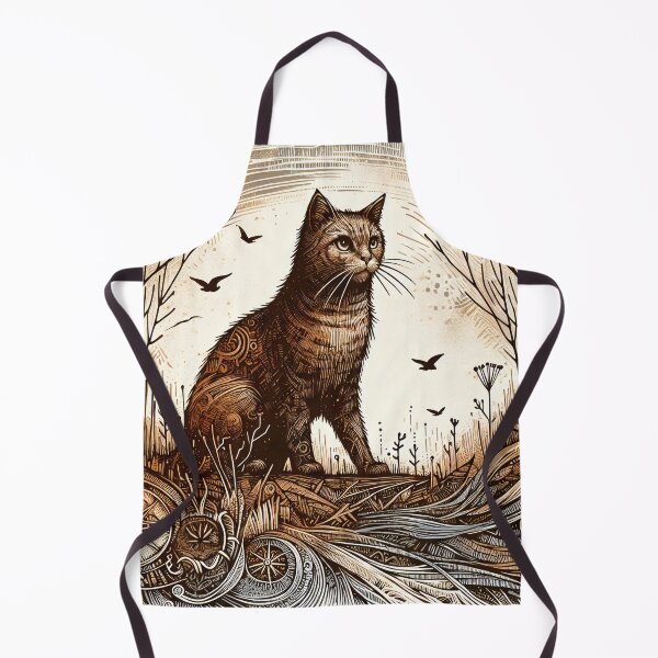 Item preview, Mystic Glance: The Steampunk Cat designed and sold by PictorialWhimsy.
