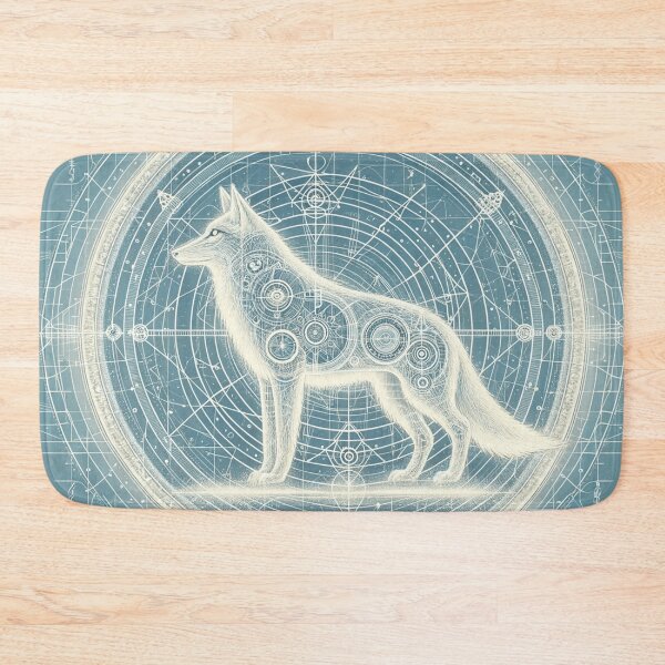 Item preview, Stoic Wolf Blueprint designed and sold by bluepawprint.