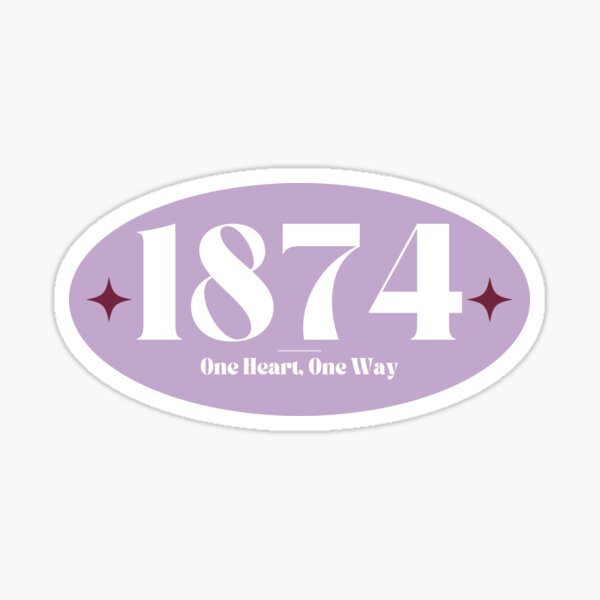 Item preview, 1874 - One Heart, One Way (Oval) designed and sold by Jenna Cage.