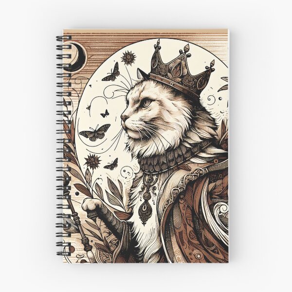 Item preview, Monarch of the Forest Spirits: Majestic Feline designed and sold by PictorialWhimsy.