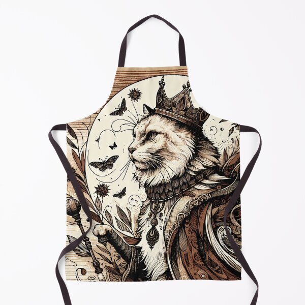 Item preview, Monarch of the Forest Spirits: Majestic Feline designed and sold by PictorialWhimsy.