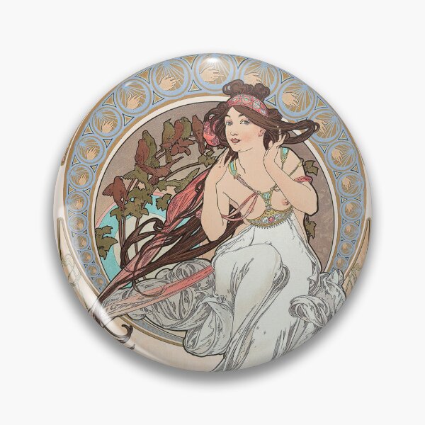 Artikelvorschau, Die Künste – Musik, von Alphonse Mucha. HOCHAUFLÖSEND entworfen und verkauft von MINDTHECHERRY.