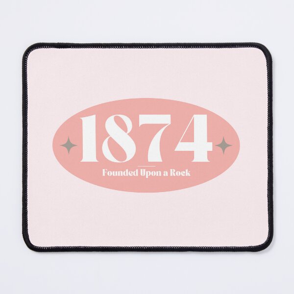 Item preview, 1874 - Founded Upon a Rock (Oval) designed and sold by Jenna Cage.