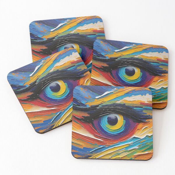 Item preview, Artsy colorful eye. Painting Lovers. Colorful Eye Painting.  designed and sold by Buldakov.