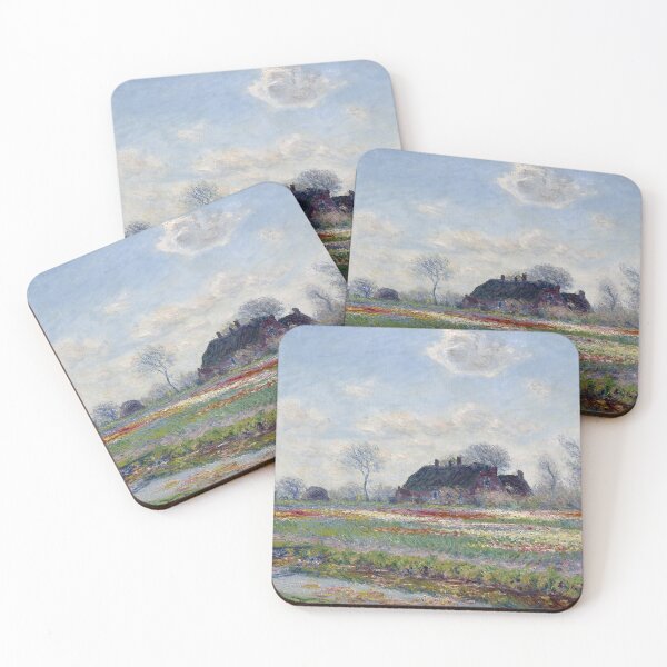 Item preview, Tulip Fields at Sassenheim (1886) | Monet | Contrast designed and sold by Oliveirallan.