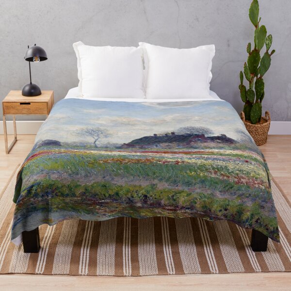 Item preview, Tulip Fields at Sassenheim (1886) | Monet | Contrast designed and sold by Oliveirallan.