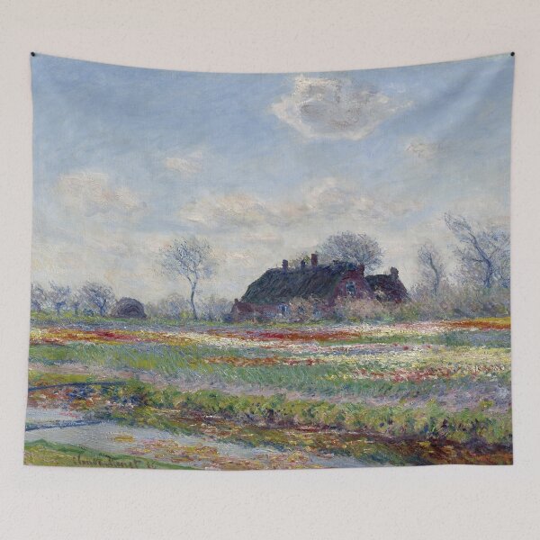 Item preview, Tulip Fields at Sassenheim (1886) | Monet | Contrast designed and sold by Oliveirallan.