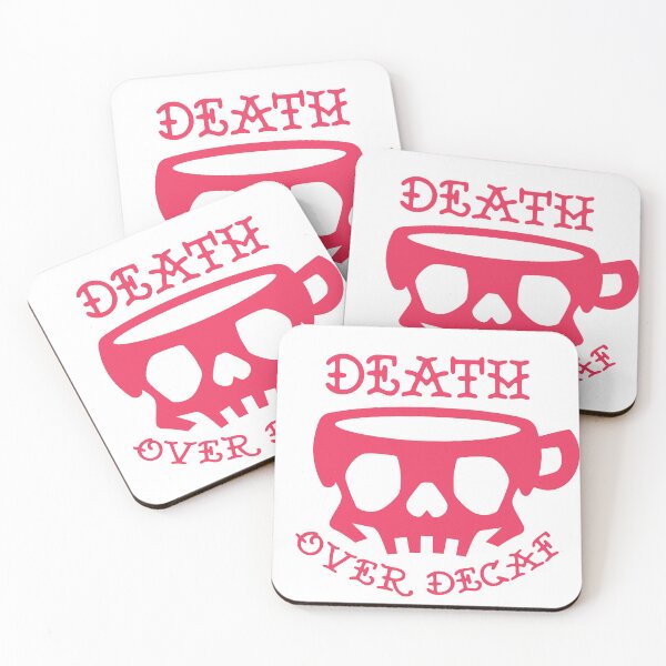 Item preview, Death Over Decaf designed and sold by TRNCreative.