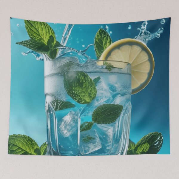 Item preview, Refreshing Lemonade With Lemon And Mint designed and sold by TheArtOfPat.