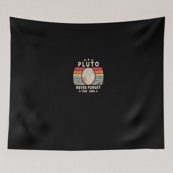 Item preview, Camiseta Never Forget Pluto. Estilo retro Funny Space designed and sold by LifeIsTooShirt.