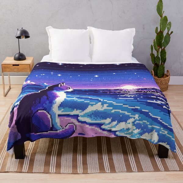 Item preview, Pixel Cats: isolation beach designed and sold by sarcasticsym.