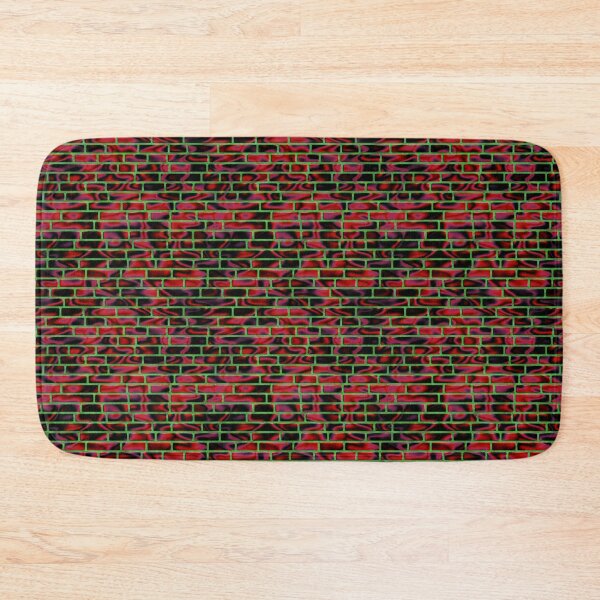 Item preview, 3D Red Ornate Glazed Brick Texture designed and sold by TheRulerofEarth.