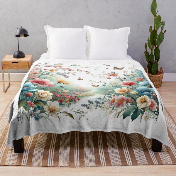 Item preview, Serenity in Bloom designed and sold by TextileTrove.