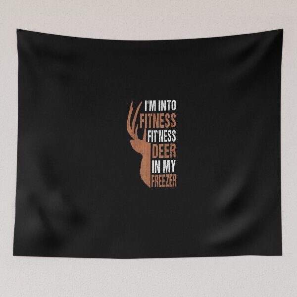 Item preview, Hunting-Shirt I'm Into Fitness Deer Freezer Funny Hunter Dad designed and sold by LifeIsTooShirt.