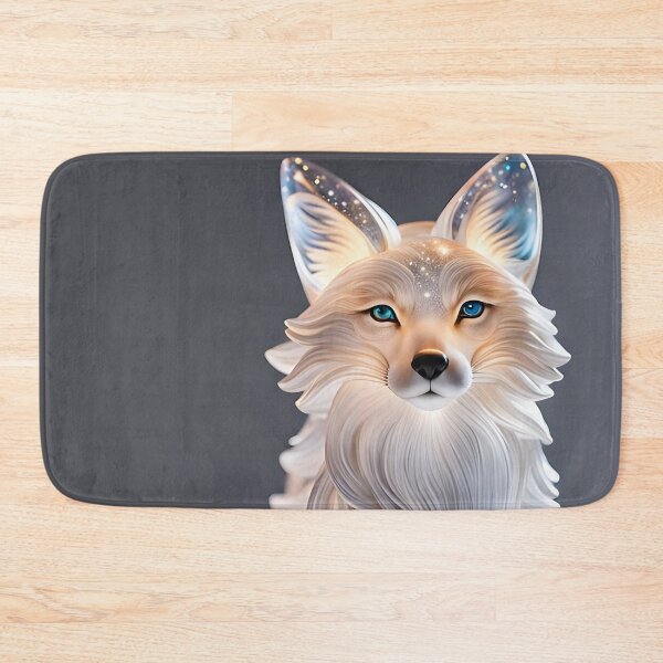 Item preview, Glass statue of a fox with a galaxy effect designed and sold by LordFalcon.