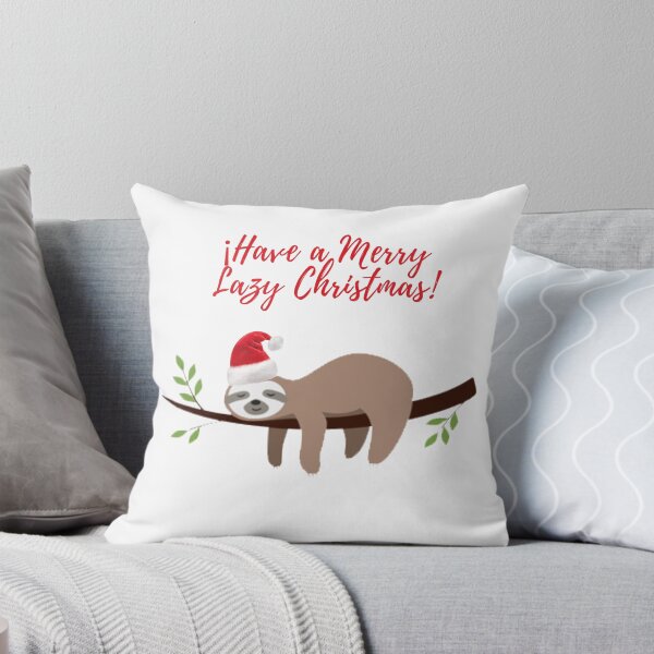 Item preview, Christmas Lazy Sloth designed and sold by LindoDesign.