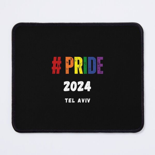 Item preview, LGBTQ Pride Tel Aviv 2024 t-shirt, LGBTQ Pride 2024, Pride 2024 unisex t-shirt designed and sold by PrideBeProud.