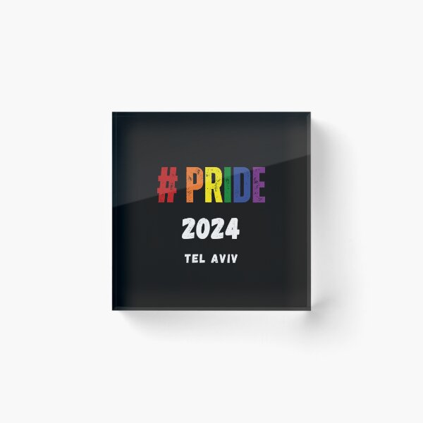 Item preview, LGBTQ Pride Tel Aviv 2024 t-shirt, LGBTQ Pride 2024, Pride 2024 unisex t-shirt designed and sold by PrideBeProud.