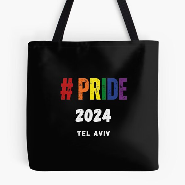 Item preview, LGBTQ Pride Tel Aviv 2024 t-shirt, LGBTQ Pride 2024, Pride 2024 unisex t-shirt designed and sold by PrideBeProud.
