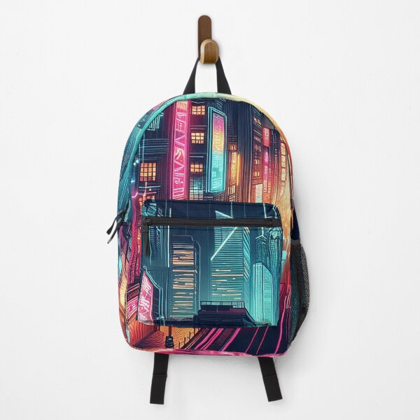 Item preview, Neon Noir Metropolis designed and sold by TextileTrove.