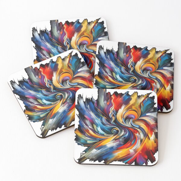 Item preview, Abstract Expressionist Odyssey designed and sold by TextileTrove.