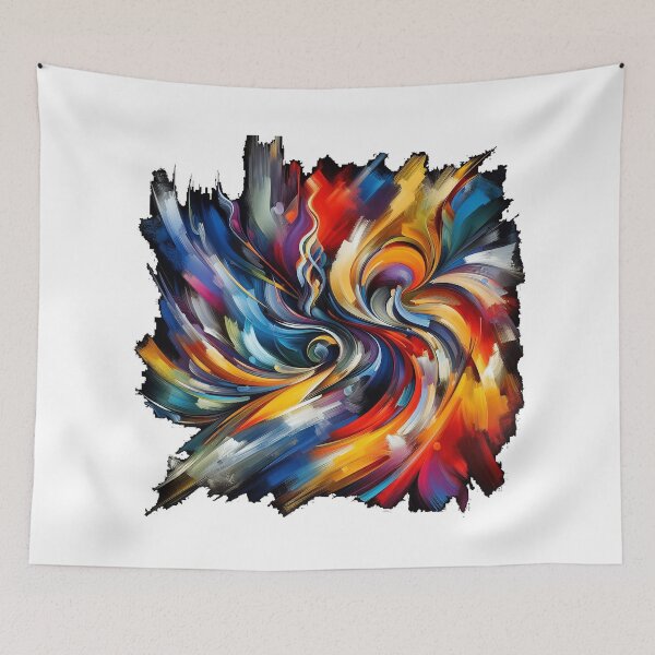 Item preview, Abstract Expressionist Odyssey designed and sold by TextileTrove.