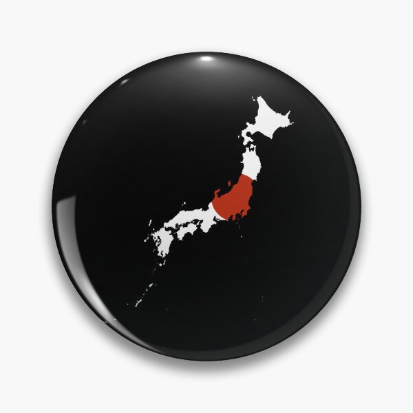 Item preview, Flag Map of Japan designed and sold by feether-store.