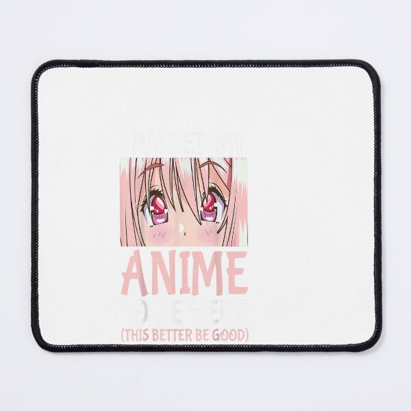 Item preview, I Paused My Anime To Be Here Otaku Anime Merch Gift designed and sold by LifeIsTooShirt.
