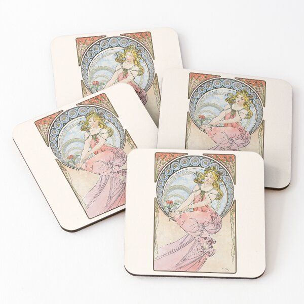 Item preview, The Arts - Painting,  by Alphonse Mucha. HIGH DEFINITION designed and sold by MINDTHECHERRY.