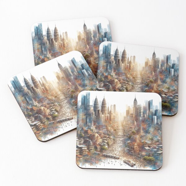 Item preview, Urban Mosaic Melody designed and sold by TextileTrove.