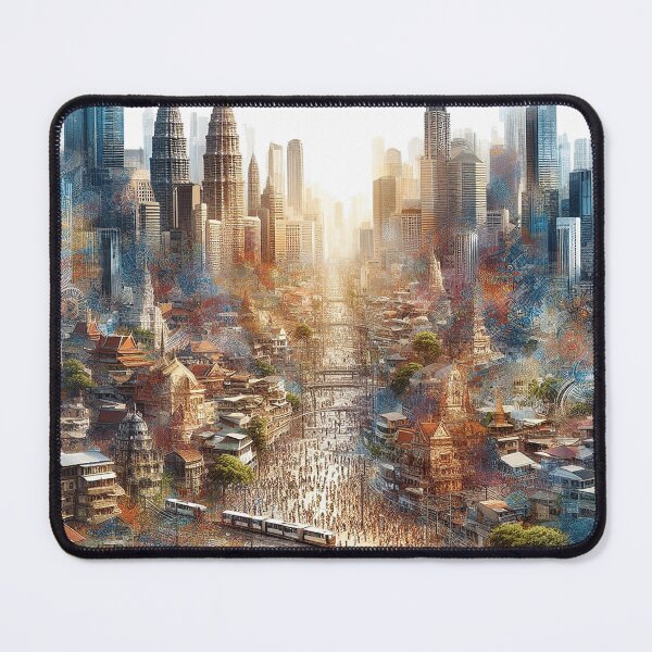 Item preview, Urban Mosaic Melody designed and sold by TextileTrove.