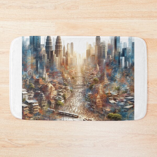 Item preview, Urban Mosaic Melody designed and sold by TextileTrove.