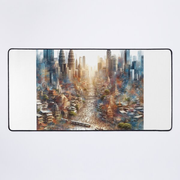 Item preview, Urban Mosaic Melody designed and sold by TextileTrove.