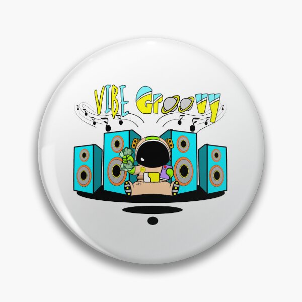Aperçu de l'œuvre SPACEMAN BLEU créée et vendue par VibeGroovy LLC.