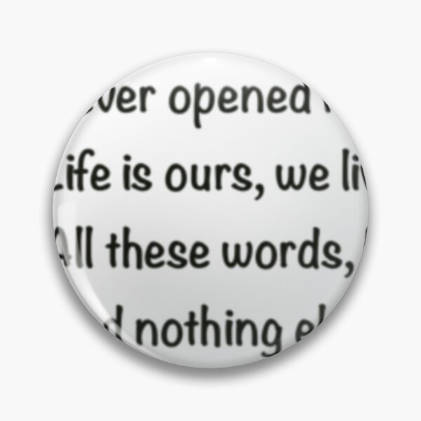 Item preview, Nothing matters bluebell quote designed and sold by SoulTrekking.