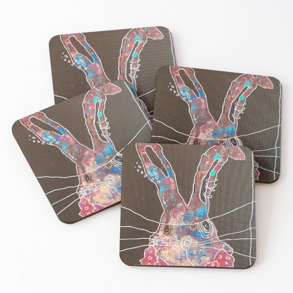 Item preview, Abstract wacky rabbit  designed and sold by jbrunoartist.