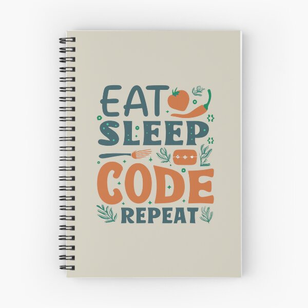 Item preview, Eat, Sleep, Code, Repeat: A Programmer's Life designed and sold by VoyteksDesigns.