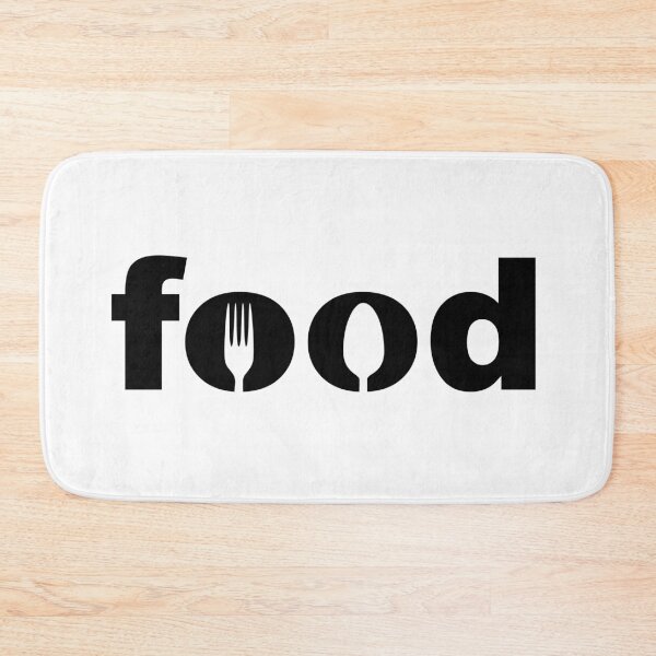 Item preview, Food, fork and spoon logo designed and sold by TeeNameHut.