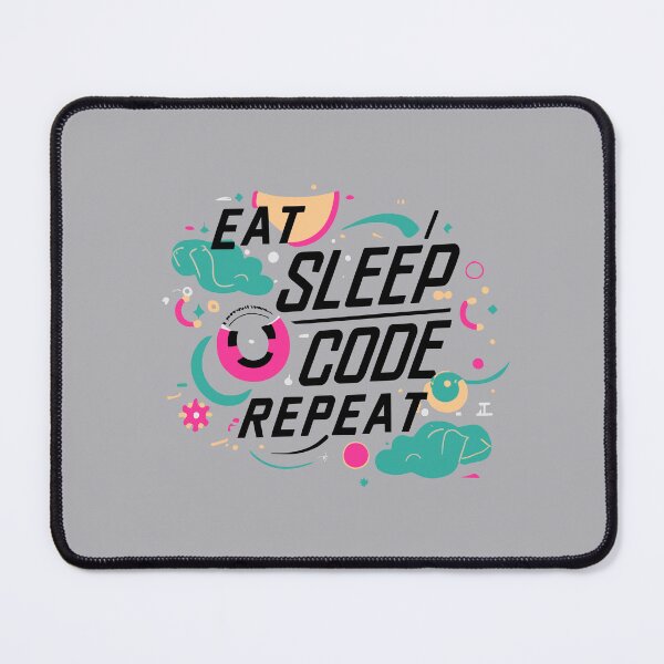 Item preview, Eat, Sleep, Code, Repeat: A Programmer's Life designed and sold by VoyteksDesigns.