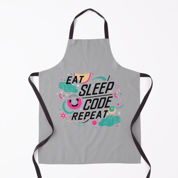 Item preview, Eat, Sleep, Code, Repeat: A Programmer's Life designed and sold by VoyteksDesigns.