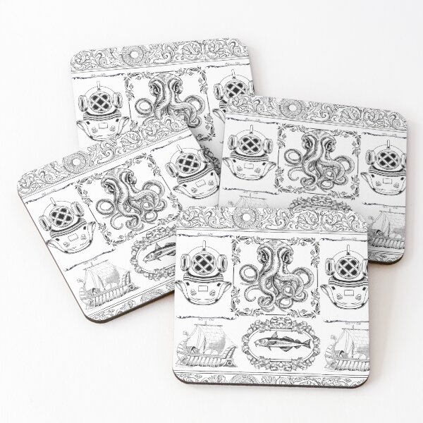 Item preview, Ocean engravings designed and sold by sophiToon.