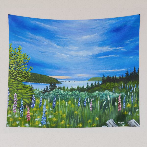 Item preview, Cape Breton Acrylic Painting designed and sold by M.E.Mackenzie Art.