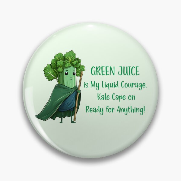 Item preview, Funny Green juice is my liquid courage, kale superhero designed and sold by tita74.
